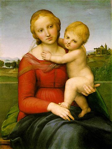 File:Raphael - The small Cowper Madonna.jpg