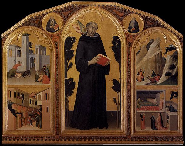 File:Simone Martini - Blessed Agostino Novello Altarpiece - WGA21422.jpg