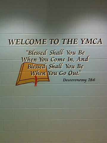 File:Welcome Message at the YMCA in New Philadelphia, OH.jpg