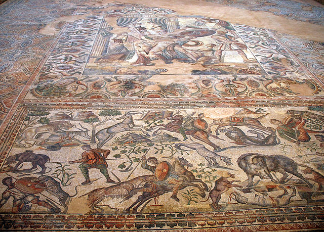 File:Ancient Roman Mosaics Villa Romana La Olmeda 000 Pedrosa De La Vega - Saldaña (Palencia).JPG