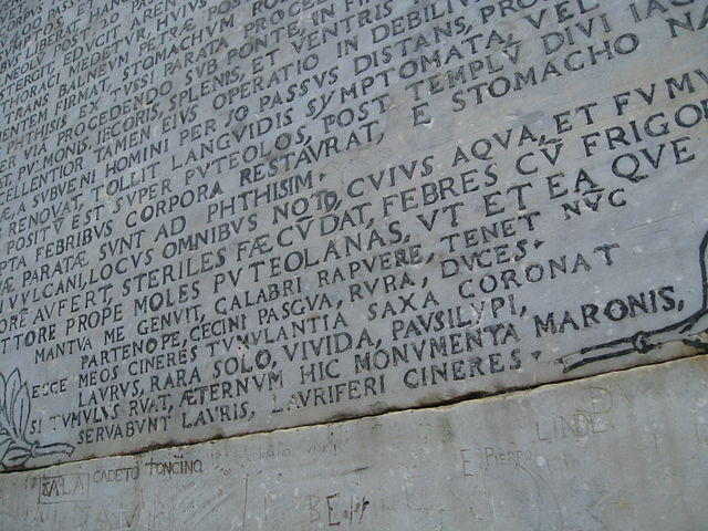 File:Vergil tomb inscription.jpg