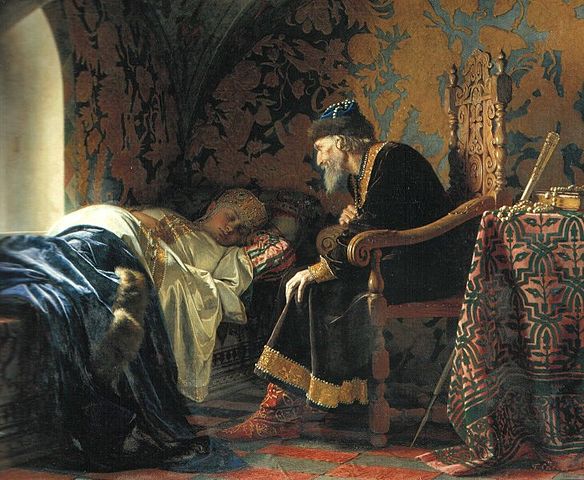 File:Grigory Sedov - Ivan the Terrible admiring Vasilisa Melentieva.jpg