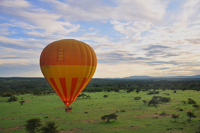 File:Ballooning Away in Maasai Mara.jpg