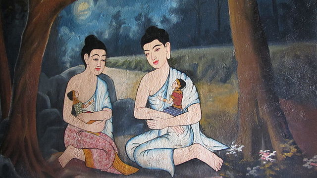 File:Khmer Painting at Wat Phnom.JPG