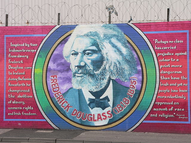 File:Frederick Douglass mural on the 'Solidarity Wall', Belfast.jpg